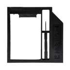 Universal 9 / 9.5mm SATA3 Hard Disk Drive HDD Caddy Adapter Bay Bracket for Notebook – Durable Build, Easy to Use