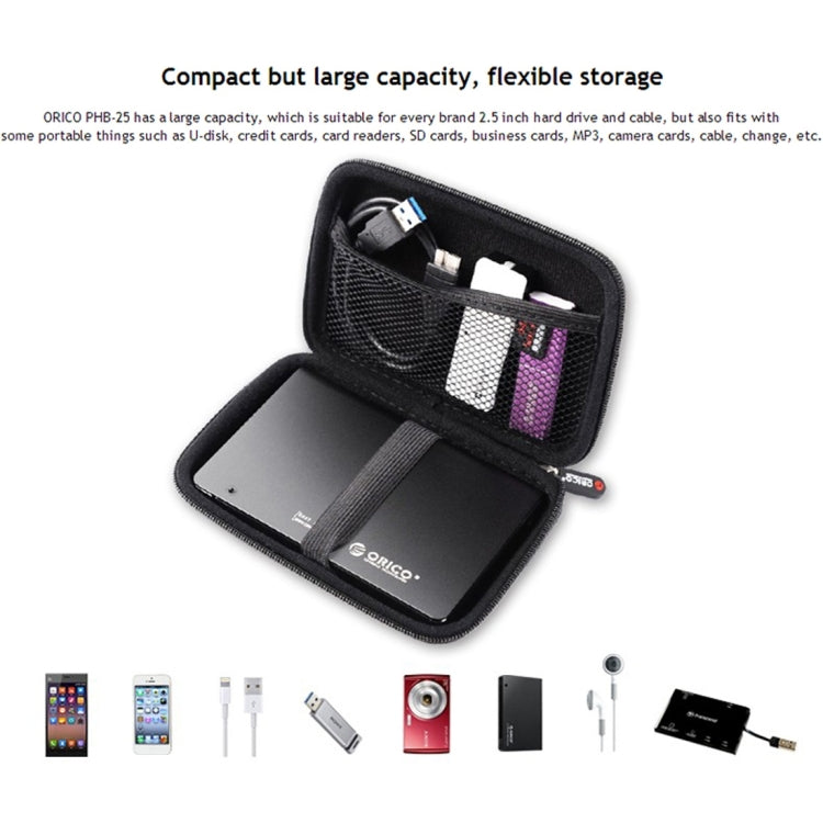 ORICO PHB-25 2.5 inch SATA HDD Case Hard Drive Disk Protect Cover Box – Shockproof
