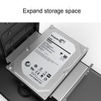 ORICO AC52535-1S 2.5 & 3.5 inch SSD Solid State Rack Aluminum Hard Drive Caddy – Aluminum Alloy