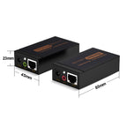 VGA & Audio Extender 1920x1440 HD 100m Cat5e / 6-568B Network Cable Sender Receiver Adapter, Transmission Distance: 100m – Durable Build, Easy to Use