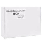 VGA & Audio Extender 1920x1440 HD 100m Cat5e / 6-568B Network Cable Sender Receiver Adapter, Transmission Distance: 100m – Durable Build, Easy to Use