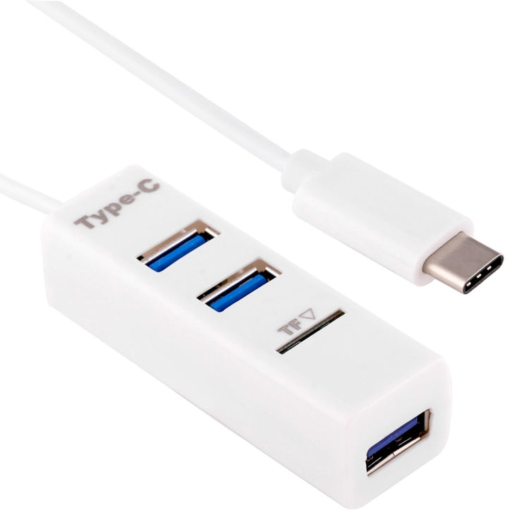 2 in 1 USB 3.1 USB-C / Type-C to USB 2.0 COMBO 3 Ports HUB + TF Card Reader, 3 Ports USB+TF Card – Durable Build, Easy to Use