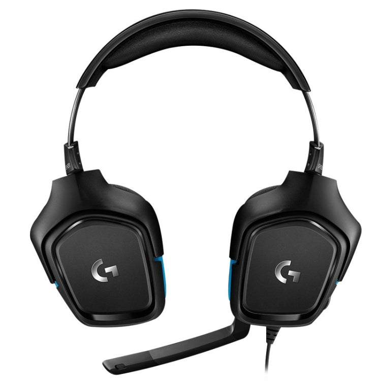 Logitech G431 Dolby 7.1 Surround Sound Stereo Folding Noise Reduction Competition Gaming Headset, G431 – Leather