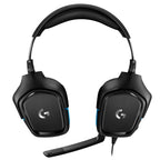 Logitech G431 Dolby 7.1 Surround Sound Stereo Folding Noise Reduction Competition Gaming Headset, G431 – Leather