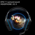 Logitech G431 Dolby 7.1 Surround Sound Stereo Folding Noise Reduction Competition Gaming Headset, G431 – Leather