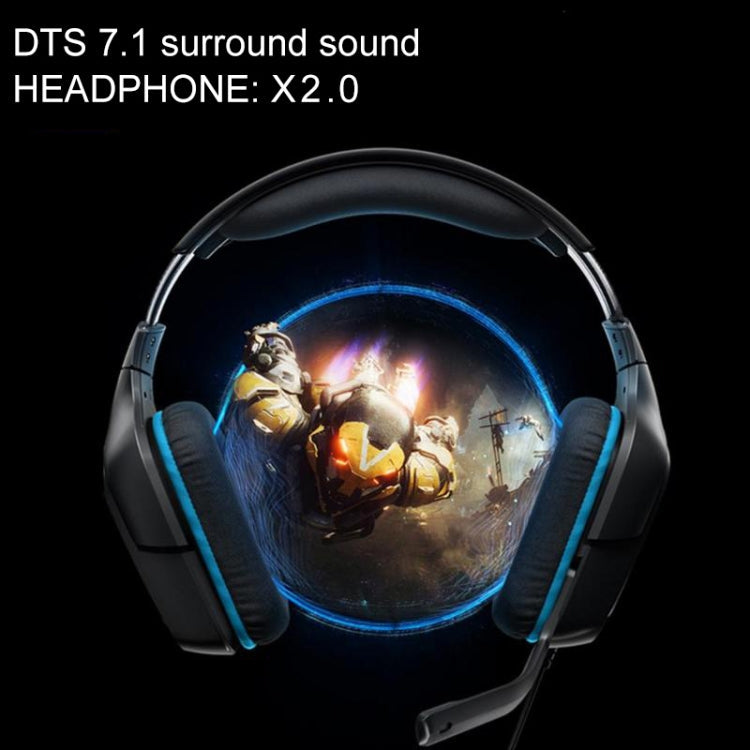 Logitech G431 Dolby 7.1 Surround Sound Stereo Folding Noise Reduction Competition Gaming Headset, G431 – Leather