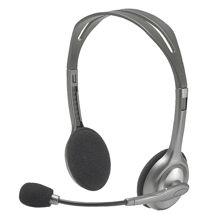 Logitech H110 Dual 3.5mm Audio Plugs Stereo Headset, H110 – TPU H110