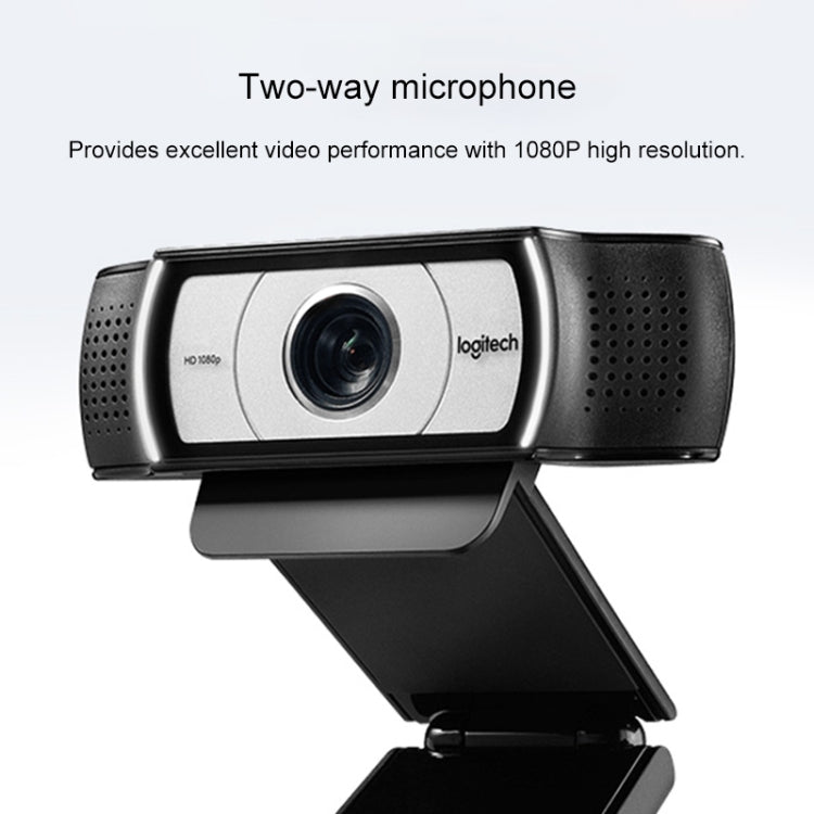 Logitech C930C 1080P 30FPS Business HD WebCam with Protective Cover, C930C – Durable Build, Easy to Use