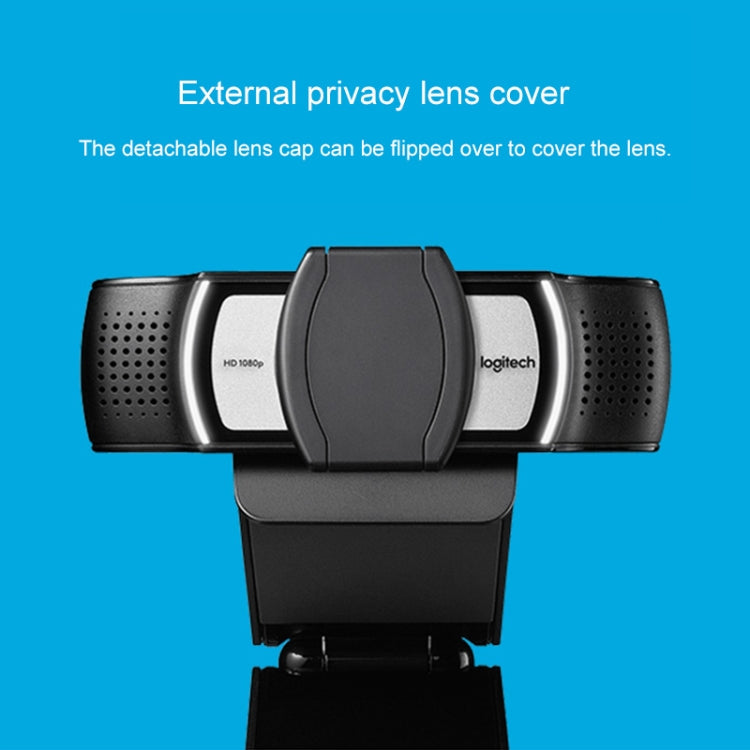 Logitech C930C 1080P 30FPS Business HD WebCam with Protective Cover, C930C – Durable Build, Easy to Use
