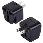 WD-6 Portable Universal Plug to US Plug Adapter Power Socket Travel Converter Default Title