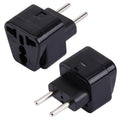 WD-9C Portable US UK Plug to EU Plug Adapter Power Socket Travel Converter, EU Plug EU Plug
