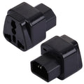 WD-320 Portable Universal Plug to C13-C14 Socket Adapter Power Travel Converter, C13-C14 Socket C13-C14 Socket