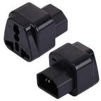 WD-320 Portable Universal Plug to C13-C14 Socket Adapter Power Travel Converter, C13-C14 Socket C13-C14 Socket