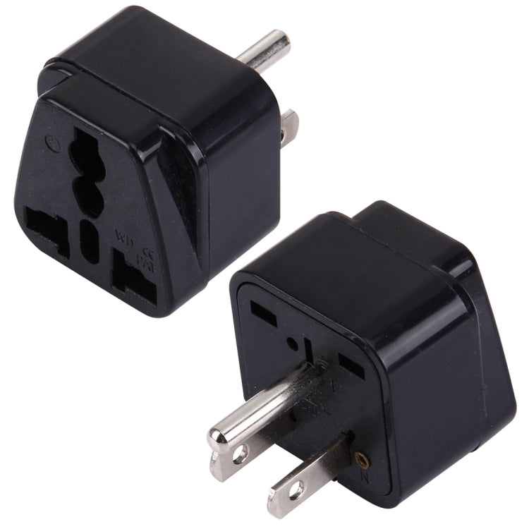 WD-5 Portable Universal Plug to US Plug Adapter Power Socket Travel Converter, US Plug US Plug