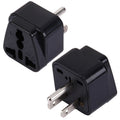 WD-5 Portable Universal Plug to US Plug Adapter Power Socket Travel Converter, US Plug US Plug