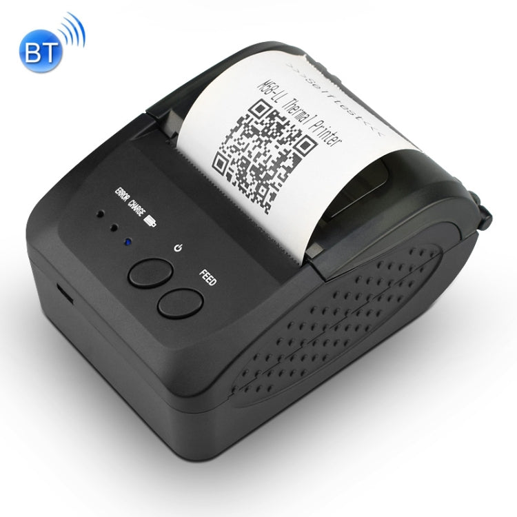 Portable 58mm Thermal Bluetooth Receipt Printer, Support Charging Treasure Charging Default Title