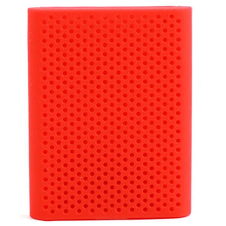 PT500 Scratch-resistant All-inclusive Portable Hard Drive Silicone Protective Case for Samsung Portable SSD T5, with Vents, Black, Red, White – Shockproof Red Red