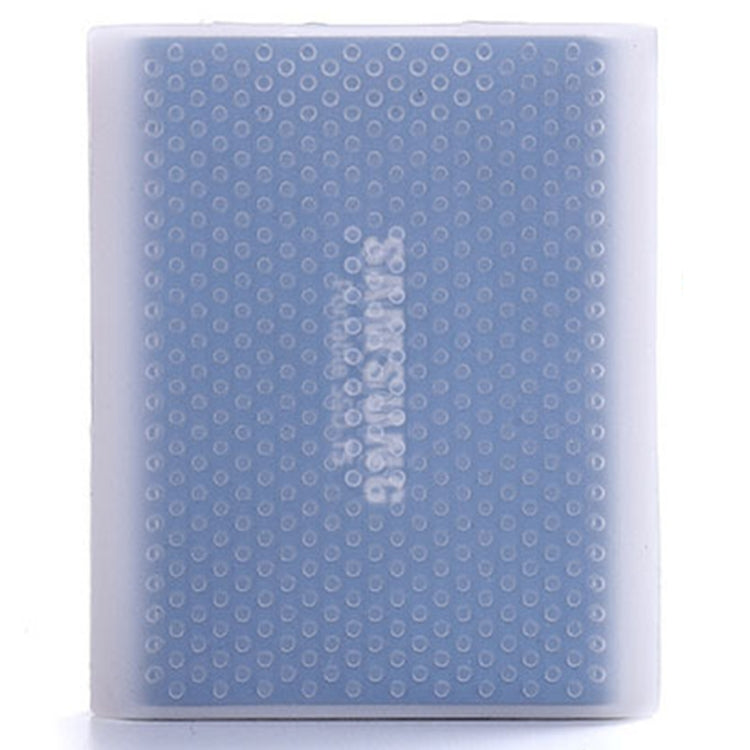 PT500 Scratch-resistant All-inclusive Portable Hard Drive Silicone Protective Case for Samsung Portable SSD T5, with Vents, Black, Red, White – Shockproof White White