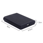 PT500 Scratch-resistant All-inclusive Portable Hard Drive Silicone Protective Case for Samsung Portable SSD T5, with Vents, Black, Red, White – Shockproof