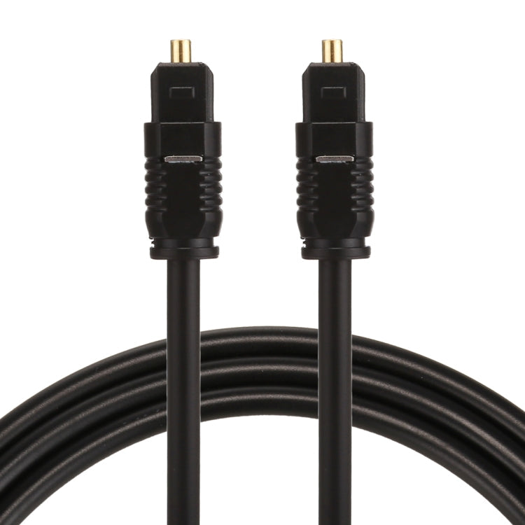 EMK 1m OD4.0mm Toslink Male to Male Digital Optical Audio Cable, Length: 1m – Non-slip Length: 1m