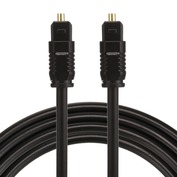 EMK 1.5m OD4.0mm Toslink Male to Male Digital Optical Audio Cable, Length: 1.5m – Non-slip