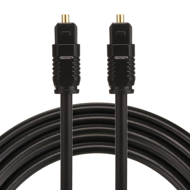 EMK 2m OD4.0mm Toslink Male to Male Digital Optical Audio Cable, Length: 2m – Non-slip Length: 2m