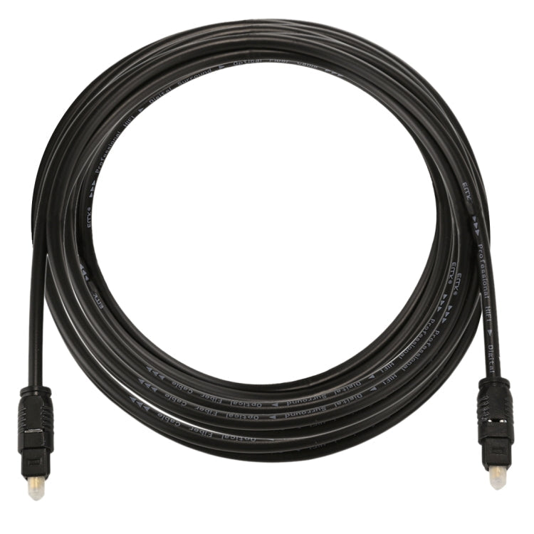 EMK 3m OD4.0mm Toslink Male to Male Digital Optical Audio Cable, Length: 3m – Non-slip