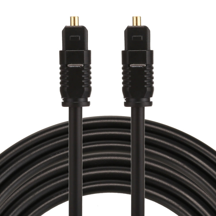 EMK 5m OD4.0mm Toslink Male to Male Digital Optical Audio Cable, Length: 5m – Non-slip Length: 5m