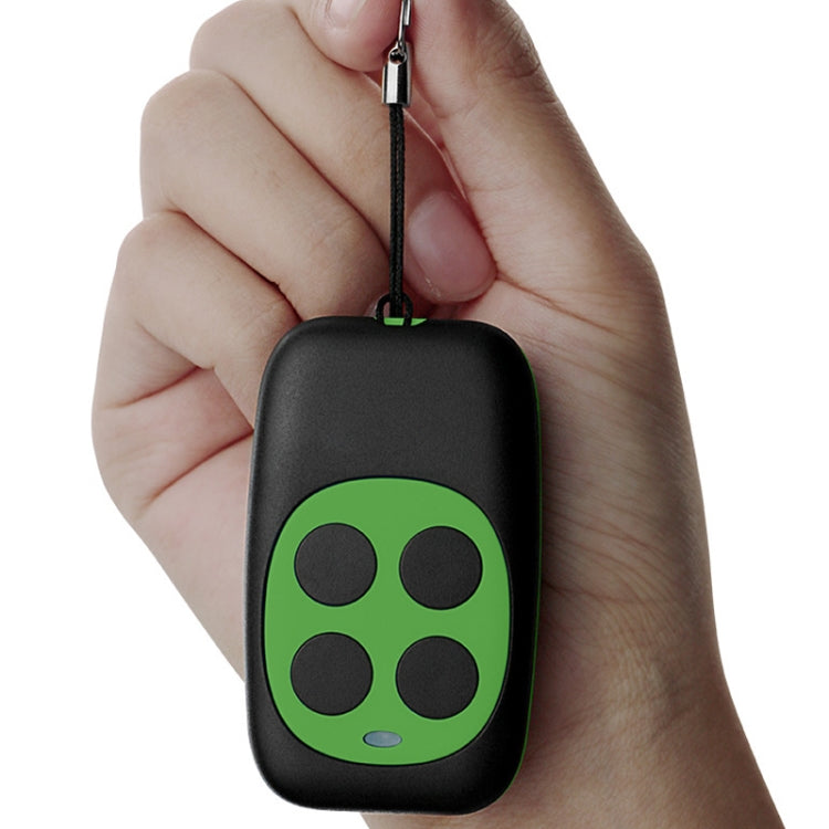 Colorful Four-Key Copying Remote Garage Door Gate Wireless Remote Control 433MHZ Copy Key Cloning Duplicator Green