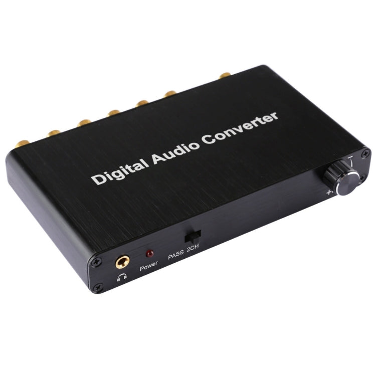 2CH Digital Audio Decoder Converter with Optical Toslink SPDIF Coaxial for Home Theater / PS4 / PS3 / XBOX360, Support Volume Control, AC-3, DTS – TPU Default Title