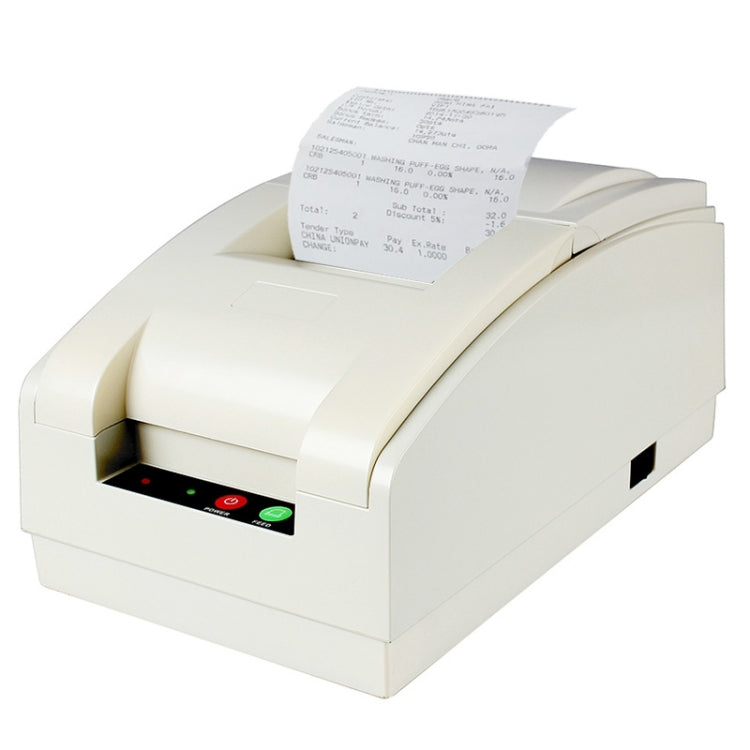 QS-7601 Portable 76mm Bluetooth Receipt 9-pin Matrix Printer, QS-7601-B, QS-7601-W – Bluetooth QS-7601-W White