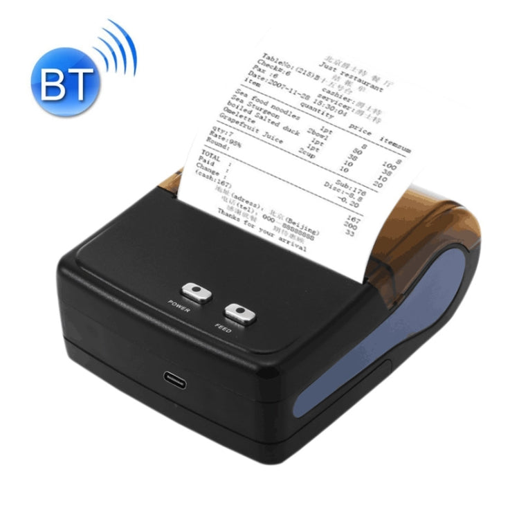 QS-8001 Portable 80mm Bluetooth POS Receipt Thermal Printer, QS-8001 QS-8001