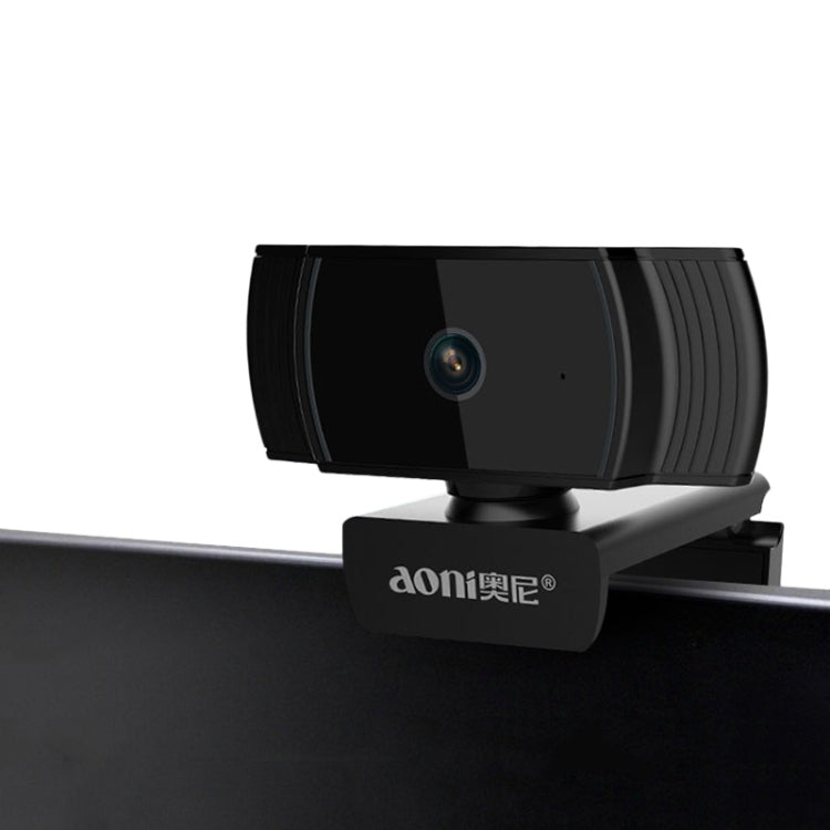 Aoni A20 FHD 1080P IPTV WebCam Teleconference Teaching Live Broadcast Computer Camera with Microphone, A20 – Durable Build, Easy to Use A20