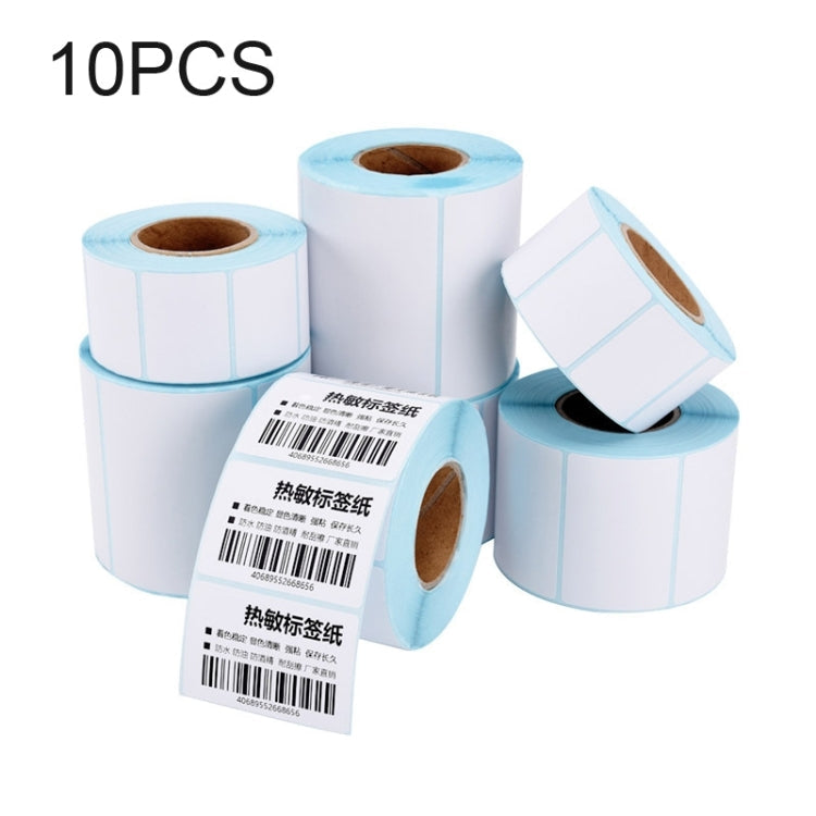 10 PCS 40x20x1500 Self-adhesive Thermal Barcode Label Paper, 40x20x1500 40x20x1500
