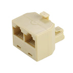 RJ45 Dual Ports LAN Ethernet Connector Network Adapter, 2 RJ45 Female to RJ45 Male – Durable Build, Easy to Use