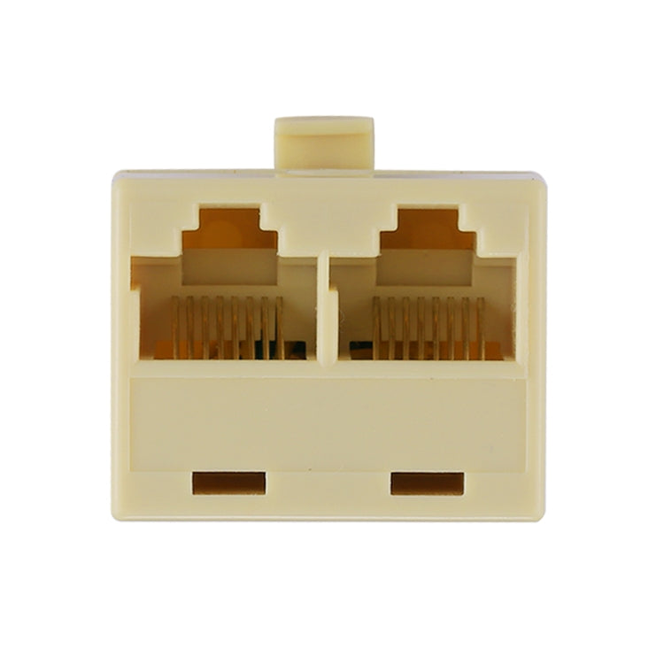 RJ45 Dual Ports LAN Ethernet Connector Network Adapter, 2 RJ45 Female to RJ45 Male – Durable Build, Easy to Use
