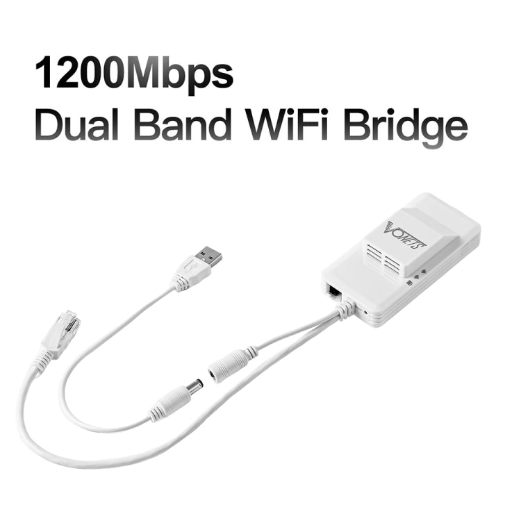 VONETS VAP11AC 5G / 2.4G Mini Wireless Bridge with Fan Version 300Mbps + 900Mbps WiFi Repeater, Support Video Surveillance & Control, VAP11AC – Durable Build, Easy to Use