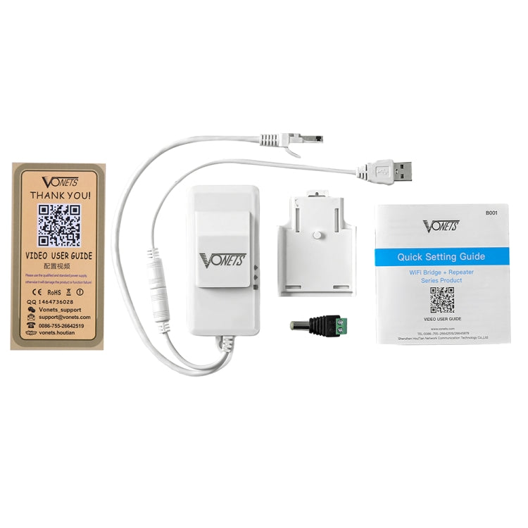 VONETS VAP11AC 5G / 2.4G Mini Wireless Bridge with Fan Version 300Mbps + 900Mbps WiFi Repeater, Support Video Surveillance & Control, VAP11AC – Durable Build, Easy to Use