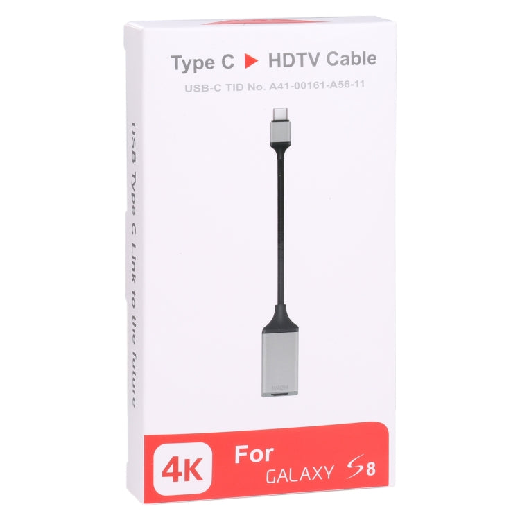 USB-C / Type-C 3.1 to HDMI 4Kx2K HDTV Cable, Cable Length: 20cm, PC1022H, PC1022 – TPU