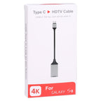 USB-C / Type-C 3.1 to HDMI 4Kx2K HDTV Cable, Cable Length: 20cm, PC1022H, PC1022 – TPU