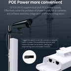 COMFAST CF-E312A Qualcomm AR9344 5.8GHz 300Mbps/s Outdoor ABS Wireless Network Bridge with POE Adapter – Waterproof