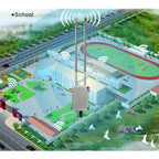 COMFAST CF-WA700 Qualcomm AR9341 300Mbps/s Outdoor Wireless Network Bridge with Dual Antenna 48V POE Adapter & AP / Router Mode, Classfication Function, 85 Devices Connecting Synchronously – Waterproof