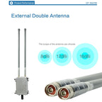COMFAST CF-WA700 Qualcomm AR9341 300Mbps/s Outdoor Wireless Network Bridge with Dual Antenna 48V POE Adapter & AP / Router Mode, Classfication Function, 85 Devices Connecting Synchronously – Waterproof