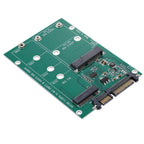 M.2 NGFF & mSATA SSD to SATA III 7+15 Pin Adapter Converter, SSD to SATA III – Durable Build, Easy to Use SSD to SATA III
