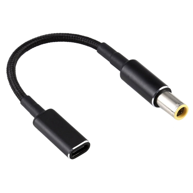 PD 100W 18.5-20V 7.9 x 0.9mm to USB-C / Type-C Adapter Nylon Braid Cable – TPU Default Title