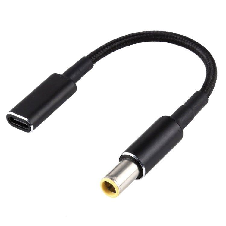 PD 100W 18.5-20V 7.9 x 0.9mm to USB-C / Type-C Adapter Nylon Braid Cable – TPU