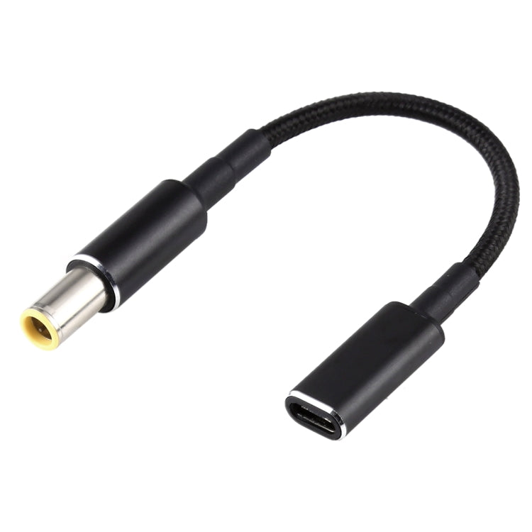 PD 100W 18.5-20V 7.9 x 0.9mm to USB-C / Type-C Adapter Nylon Braid Cable – TPU