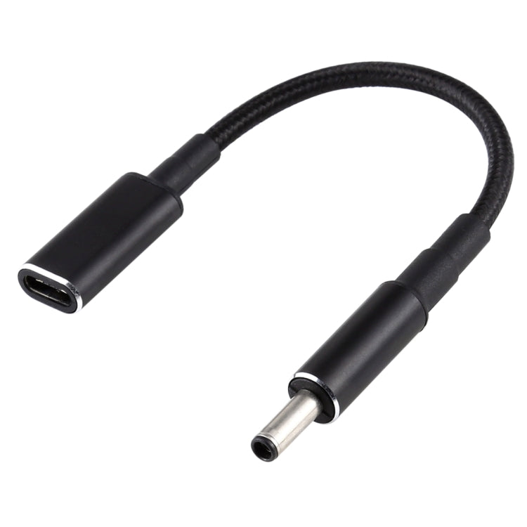 PD 100W 18.5-20V 4.5 x 0.6mm to USB-C / Type-C Adapter Nylon Braid Cable for Dell, 4.5 x 0.6mm – TPU