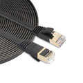 5m CAT7 10 Gigabit Ethernet Ultra Flat Patch Cable for Modem Router LAN Network - Built with Shielded RJ45 Connectors, Length: 5m – Durable Build, Easy to Use Length: 5m