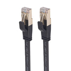 CAT8-2 Double Shielded CAT8 Flat Network LAN Cable, Length: 0.5m, 50cm – Durable Build, Easy to Use